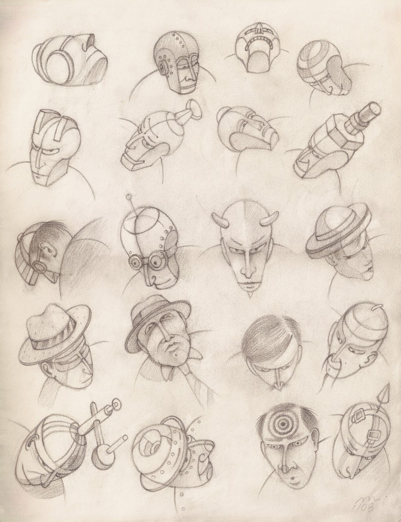 various heads