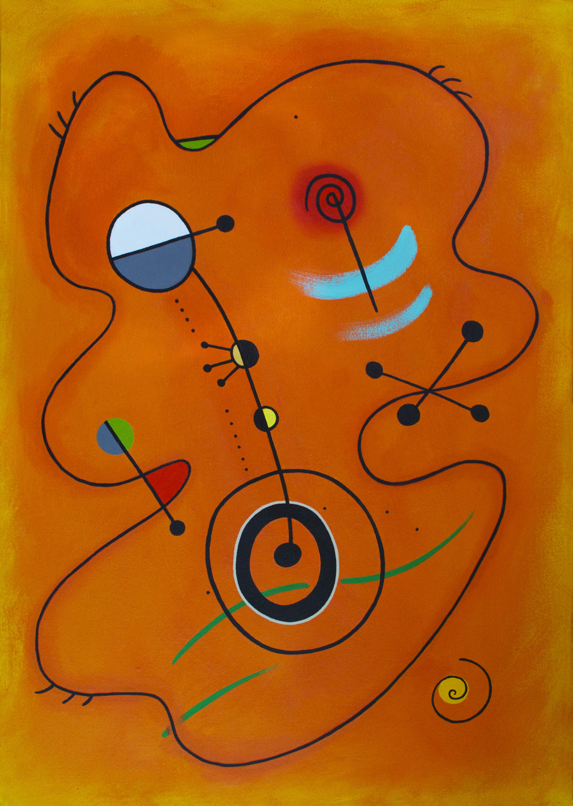 Orange Number 1